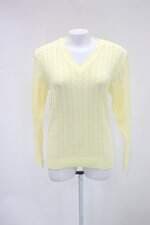 Blusa de Malha Malhas & CIA feminina amarela