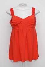 Blusa laranja armani exchange