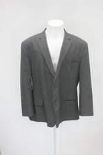 Blazer F&F masculino cinza com Ombreira e Recortes
