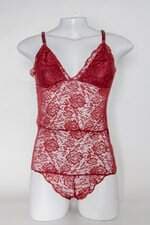 Body feminino vermelho