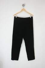 Calça de veludo feminina preta