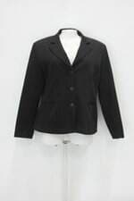 Blazer moda cris feminina listrada com Ombreira e Forro