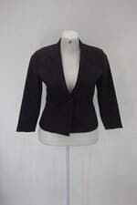 Blazer chuva doce feminino roxo com Ombreira