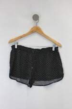 Shorts pop me feminino estampado com Tassel e Cós com elástico
