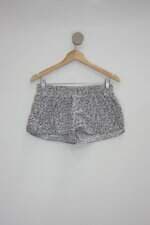 Shorts feminino branco floral