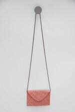 Bolsa serpui feminina coral