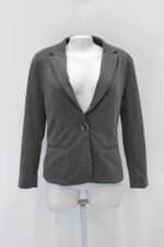 Blazer gina campos feminino cinza com Ombreira
