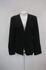 Blazer nice club feminino preto com Forro e Ombreira