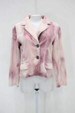 Blazer feminino roxo claro com Degradê