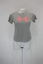 Blusa under feminina cinza  estampada com Silk