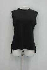 Blusa it's girl feminina preta com Barra Mullet