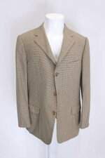 Blazer zegna masculino estampado com Ombreira e Forro
