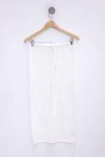 Saída de praia shein feminina off-white com Transparência