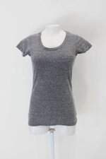 Camiseta disfrutti feminina cinza