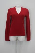 Blusa mercearia feminina vermelha