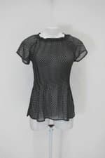 Blusa jumps feminina poá com Plissado