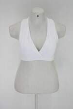 Top esportivo hibisco feminino branco