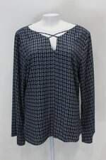 Blusa all side feminina azul estampada