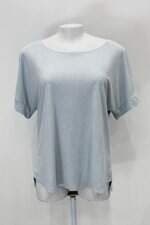 Camiseta beluga feminina azul claro