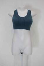 Top Esportivo feminino azul com Bojo