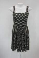 Vestido planeta fashion feminino preto estampado com Renda