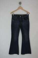 Calça Jeans Flare american eagle outfitters feminina azul