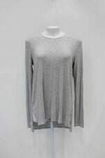 Blusa manga longa theory feminina cinza