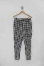Calça de tecido feminina estampada