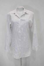 Camisa feminina  branca listrada 