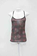 Regata chicle feminina estampada com Recortes e Tule