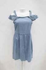Vestido jeans marisa feminino azul