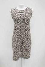 Vestido priscila feminino cinza estampado