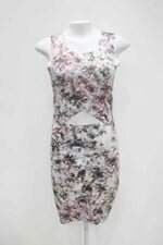 Vestido zara feminino florido com Recortes