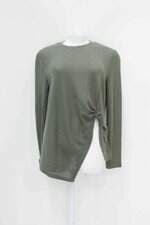 Suéter shein feminino verde com Fenda