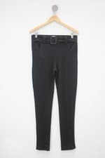 Calça de tecido feminina preta