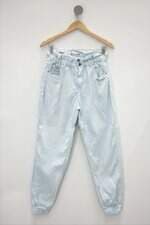 Calça de sarja play denim feminina azul
