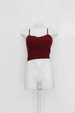 Cropped flaieth feminina vermelho com Bojo