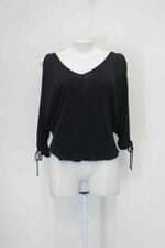 Blusa m. officer feminina preta