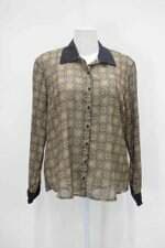 Camisa quintess feminina estampado com Recortes