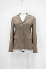 Blazer folic feminina bege com Recortes