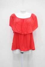 Blusa Ciganinha feminina vermelha com Sobreposição