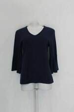 blusa de Malha feminina azul