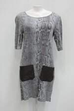 Vestido collins feminino estampado
