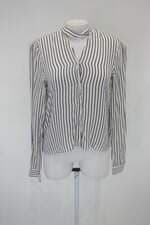 Blusa feminina branca listrada 