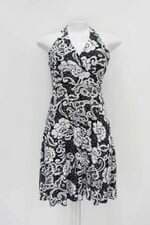 Vestido feminino estampado com Sobreposição