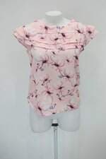 Blusa h.y.s feminina estampado com Babado