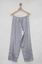 Calça de tecido feminina cinza