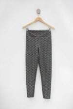 Calça Legging shekin feminina listrada com Nervura