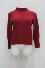 Pulôver filomena tricot feminino vermelho