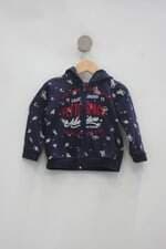 Moletom Infantil puc azul com silk